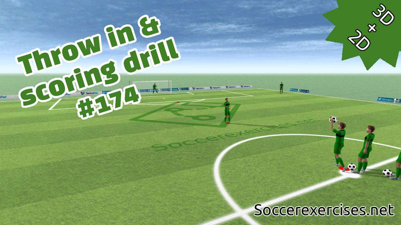 #174 Throw in and scoring drill