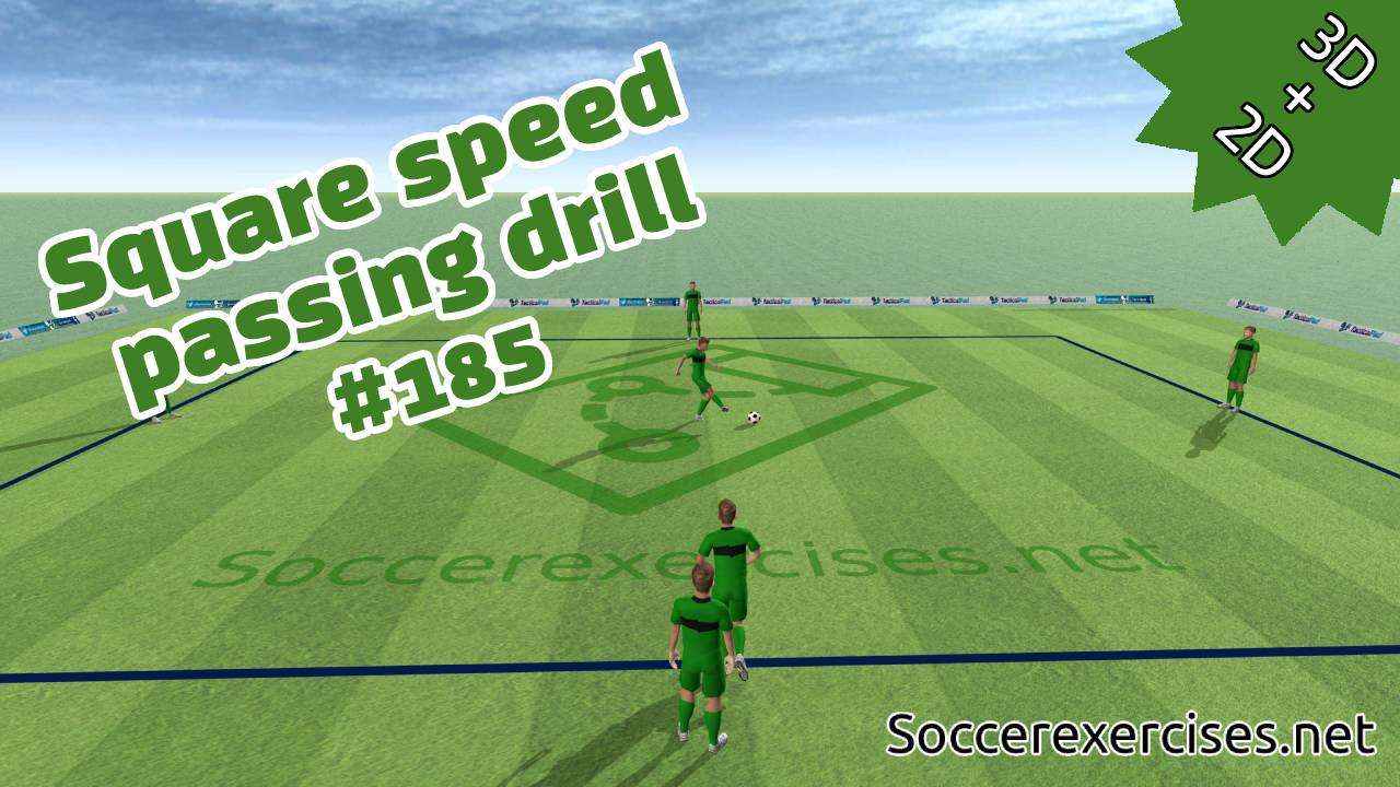 #185 Square speed passing drill