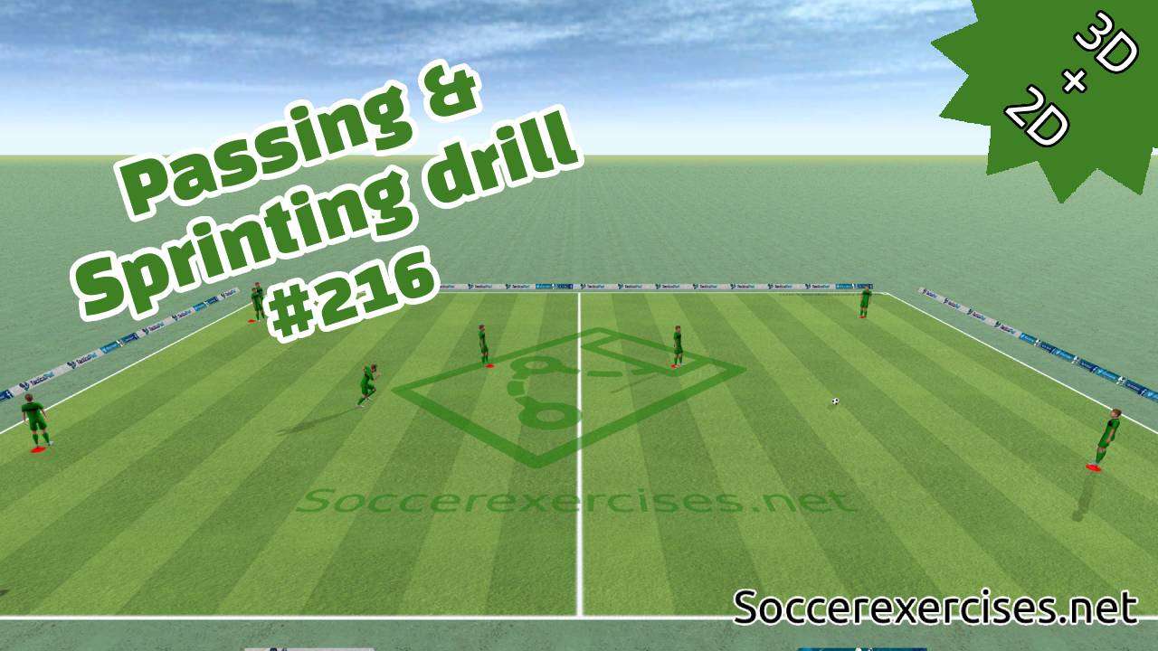 #216 Passing and sprinting drill