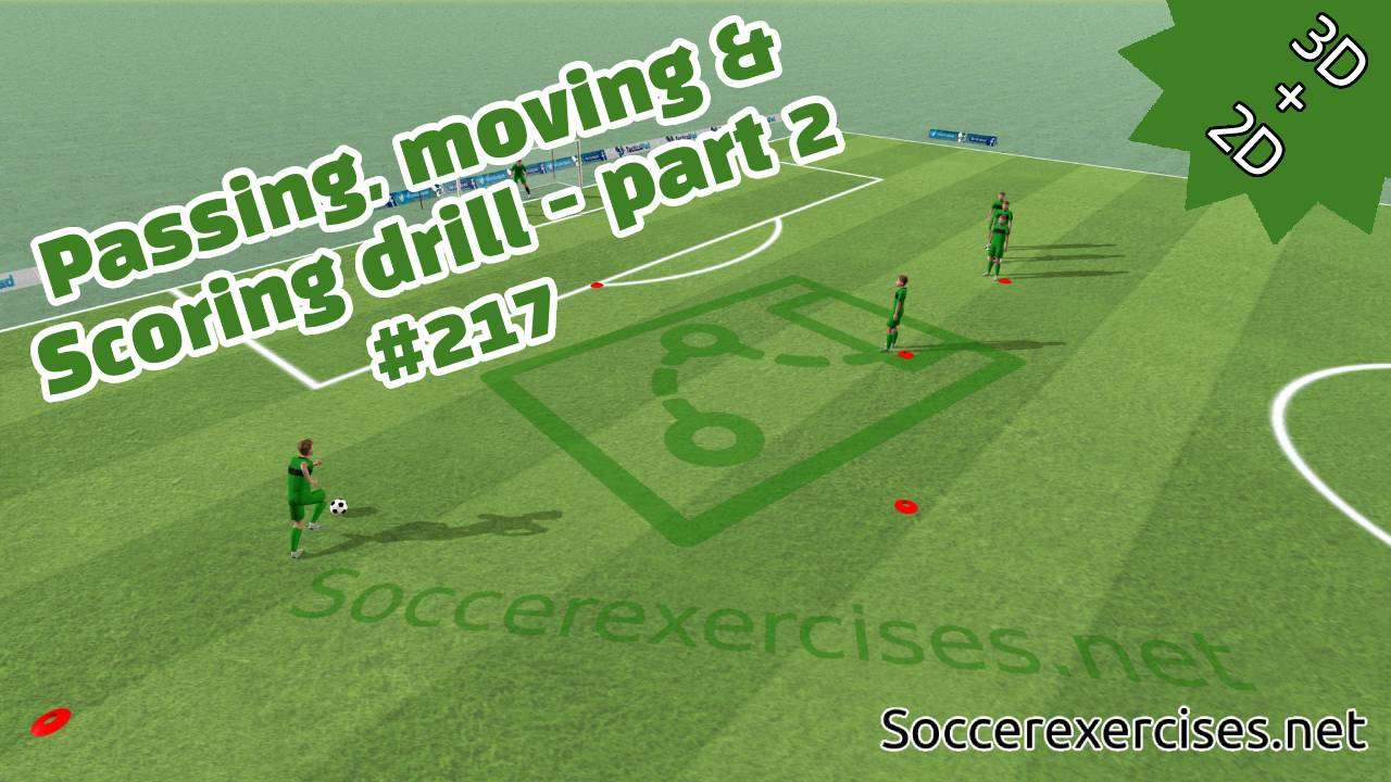#217 Passing, moving & scoring drill – part 2