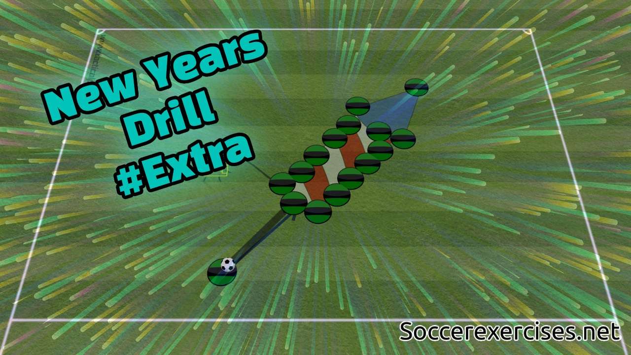 New Years Drill: Soccer Passing Firework Exercise #Extra