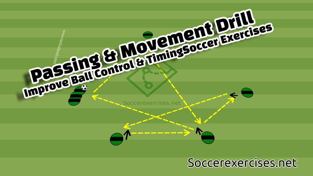 #360 Passing & Movement Drill | Improve Ball Control & Timing with Soccer Exercises