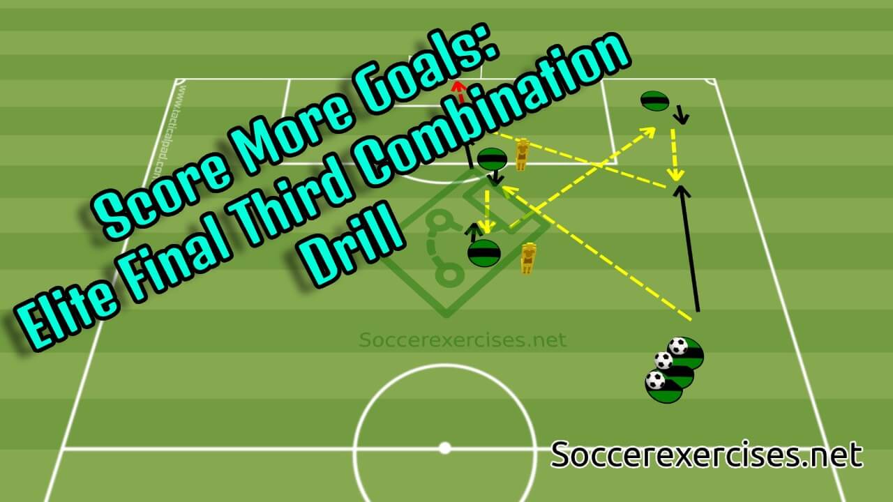 #401 Score More Goals: Elite Final Third Combination Drill | Soccer Exercises